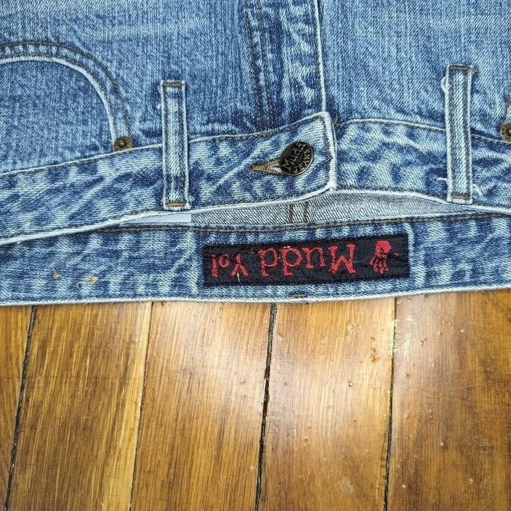 Y2K Vintage Mudd YO! Denim Mini Skirt size 13